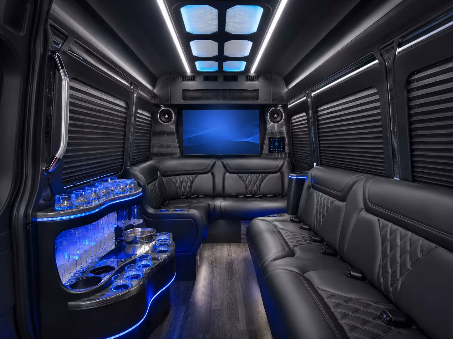 corporate event and employee shuttle bus rentals in prescott